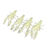 Mega glow craws 4.5” (4 pack)