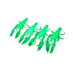 Mega glow craws 4.5” (4 pack)