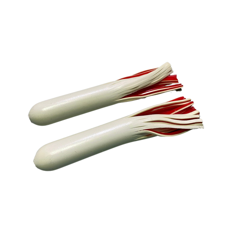 6” Bleeding White Tubes (2 Pack)